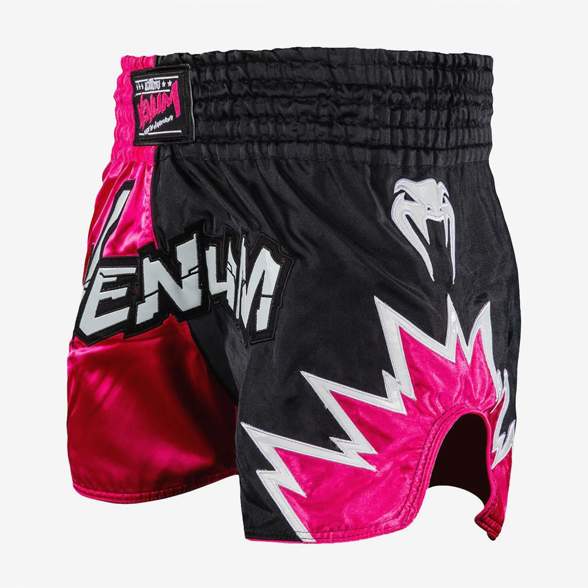 Pantalones cortos kick-tailandés Venum Inferno 2.0 rosa-negro - Image 3
