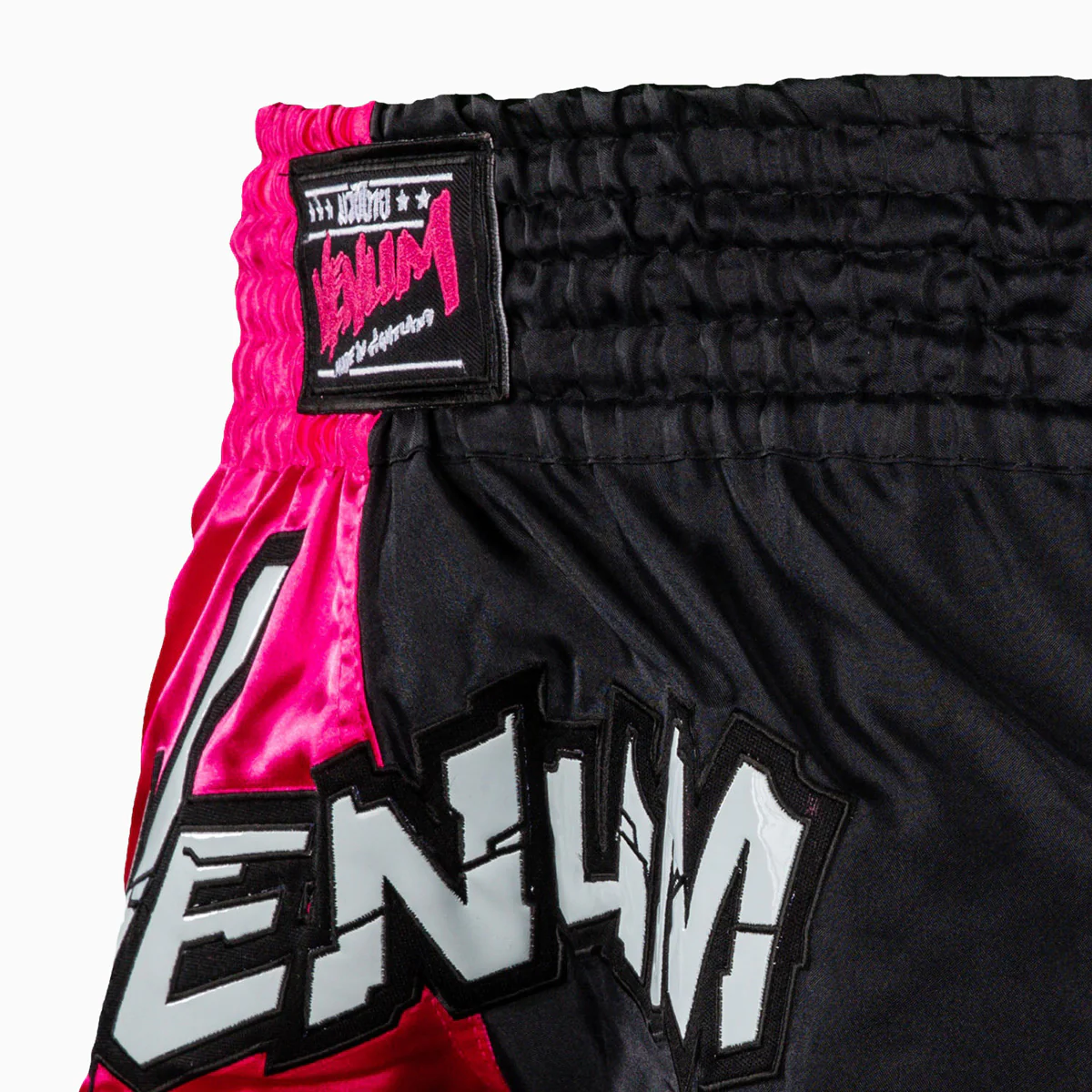 Pantalones cortos kick-tailandés Venum Inferno 2.0 rosa-negro - Image 4