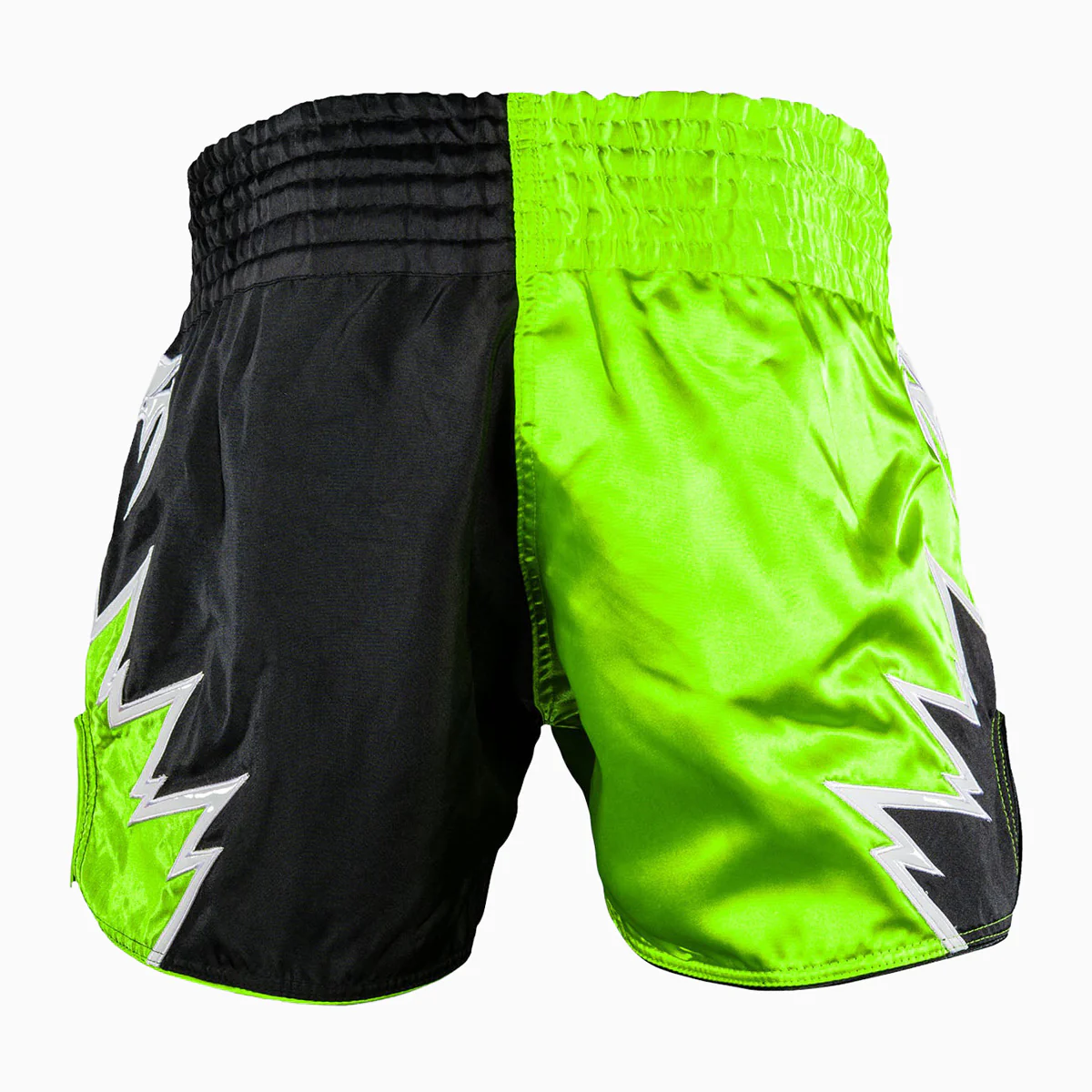 Pantalones cortos kick-tailandés Venum Inferno 2.0 Verde-negro - Image 5