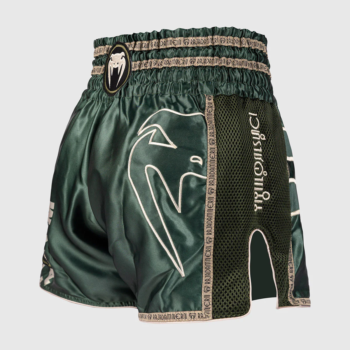 Pantalones cortos kick-tailandés Venum x Rajadamnern Verde  - Image 3