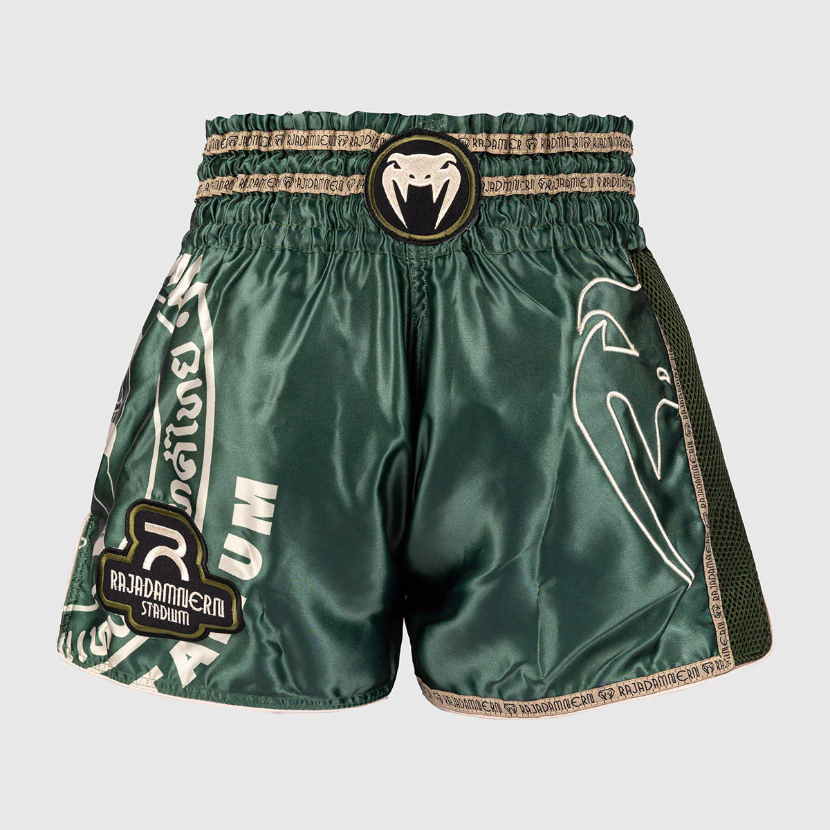 Pantalones cortos kick-tailandés Venum x Rajadamnern Verde  - Image 4