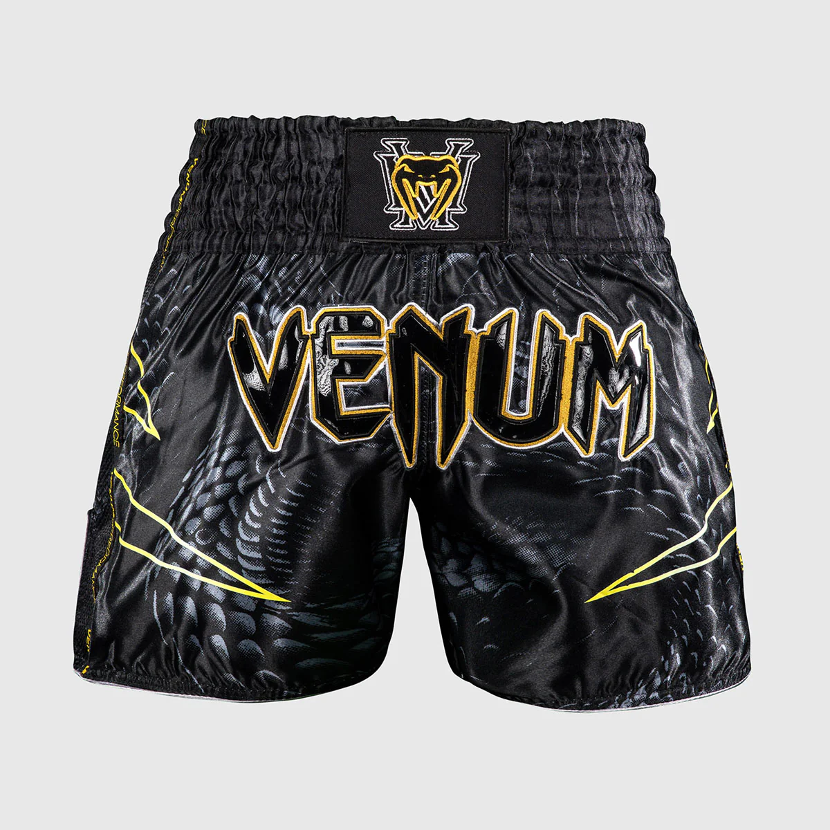 Pantalones cortos kick-thai Venum Matupa Negro-gris 