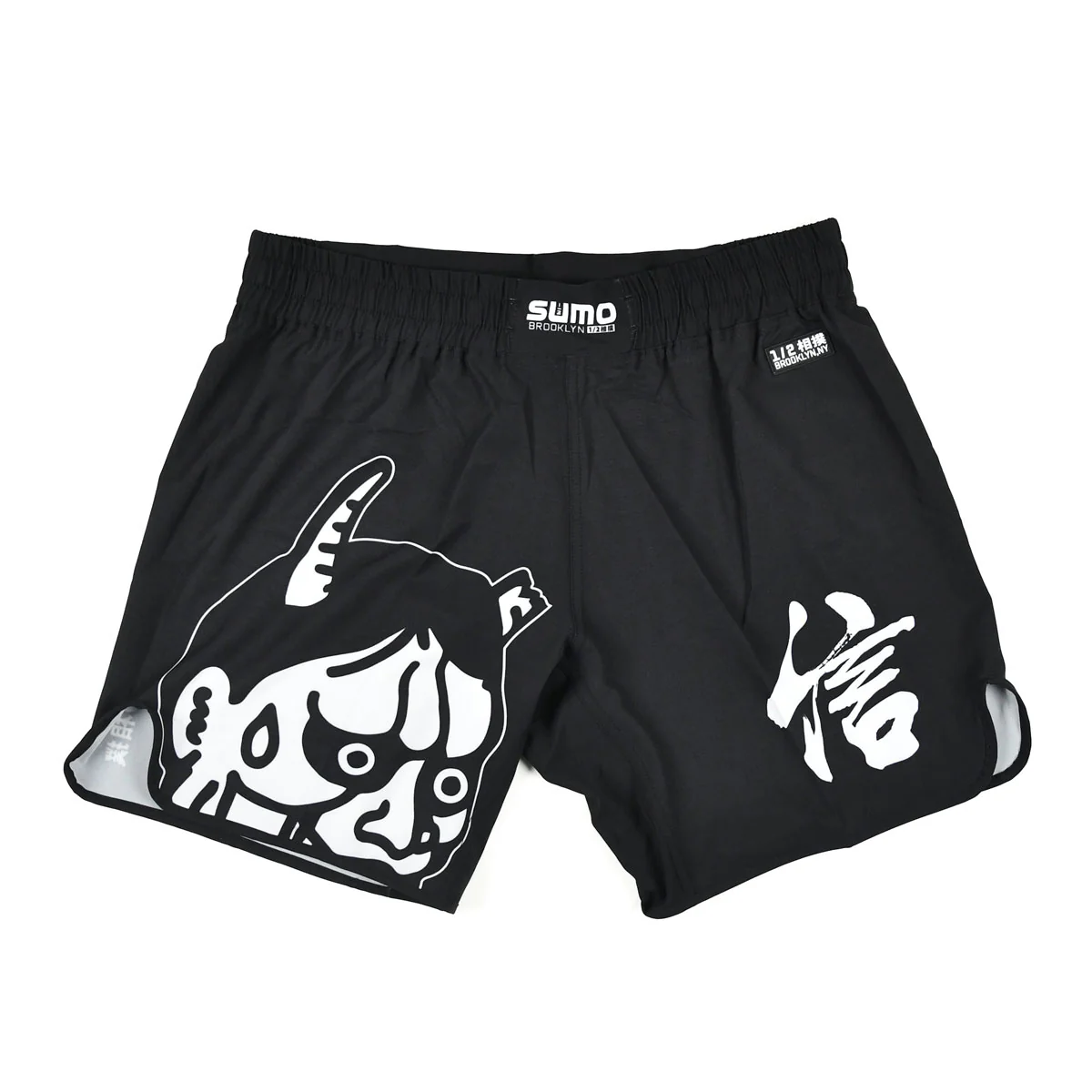 Pantalones cortos No-Gi Half Sumo Sugoi Ranked Negro 