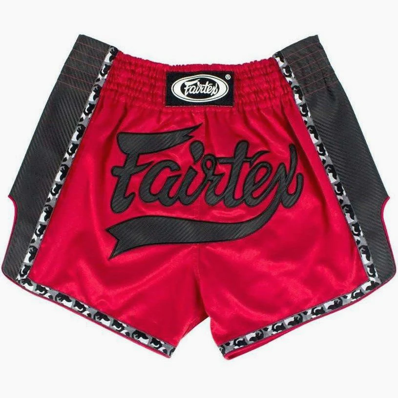 Pantalones kick-thai Fairtex BS1703 Rojo 