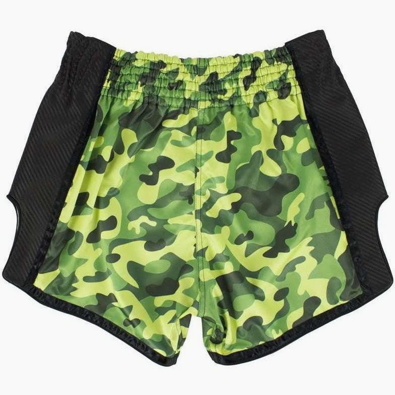 Pantalones kick-thai Fairtex BS1710 Camo Verde - Image 4