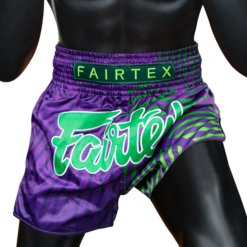 Pantalones kick-thai Fairtex BS1922 Corredor Violeta - Image 4