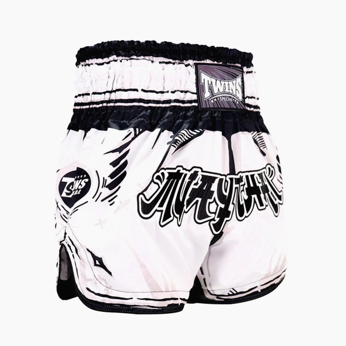Pantalones kick-thai Twins Special Comic Blanco  - Image 2