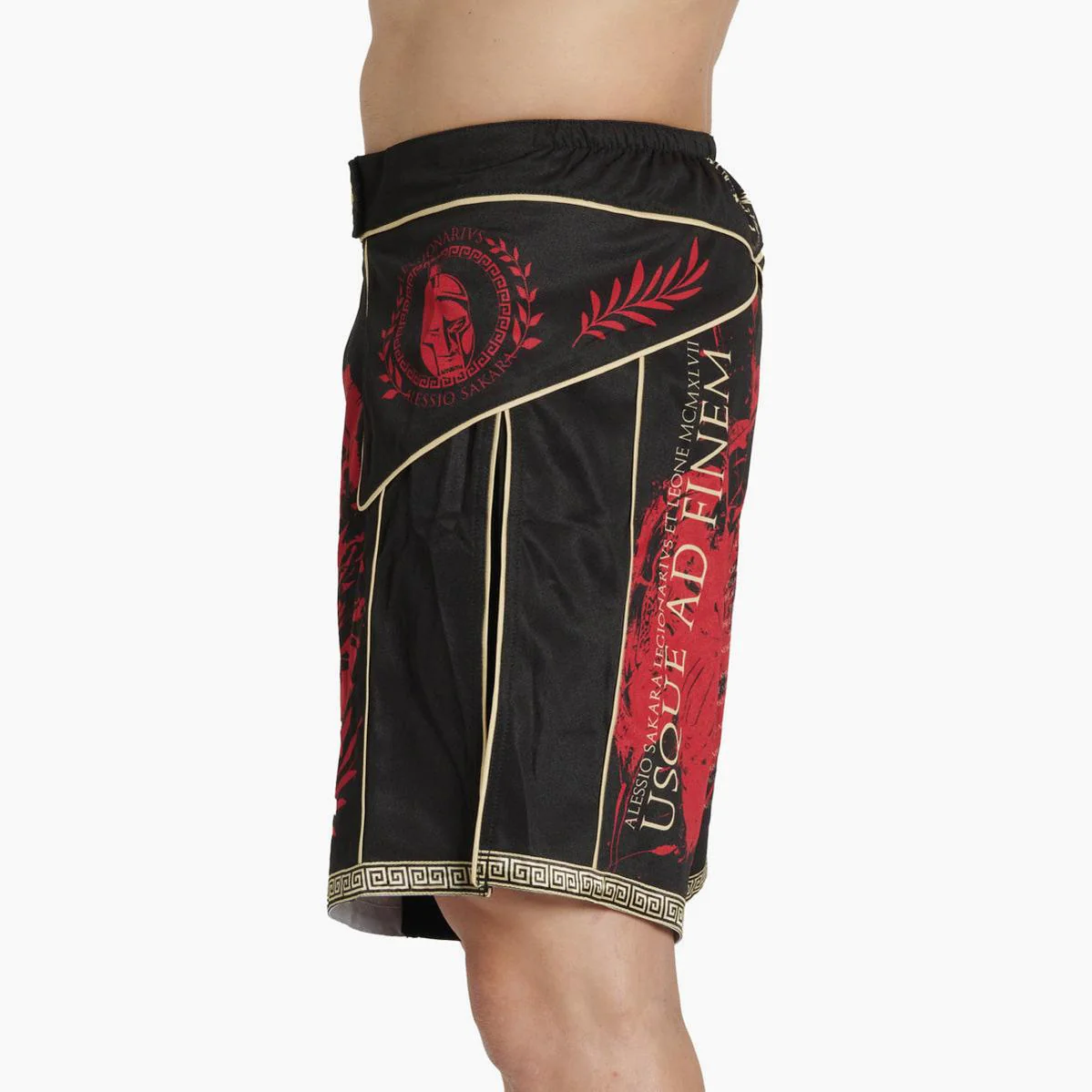 Pantalones MMA Leone Legionarivs AB789 Negro - Image 2