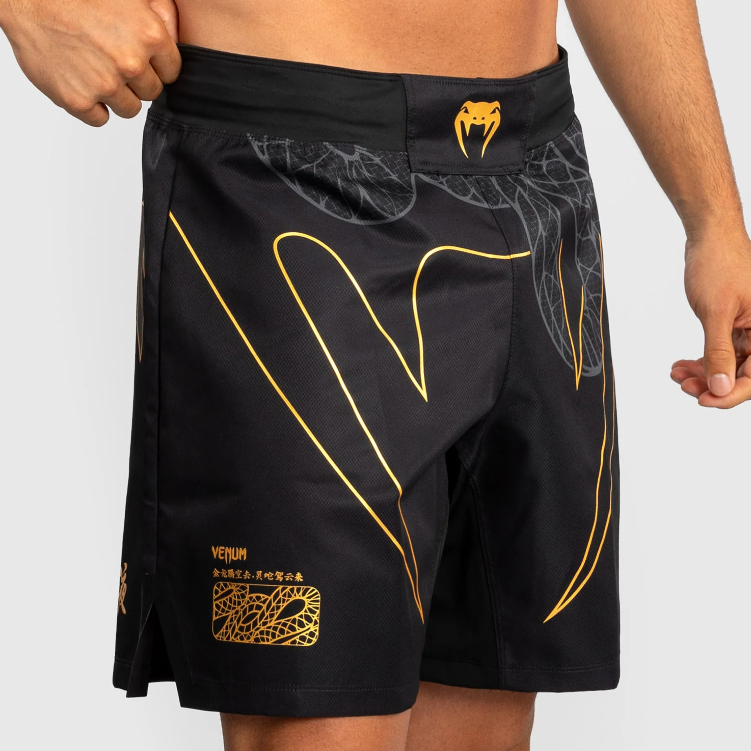 Pantalones MMA Venum Serpenti Negro - Image 3