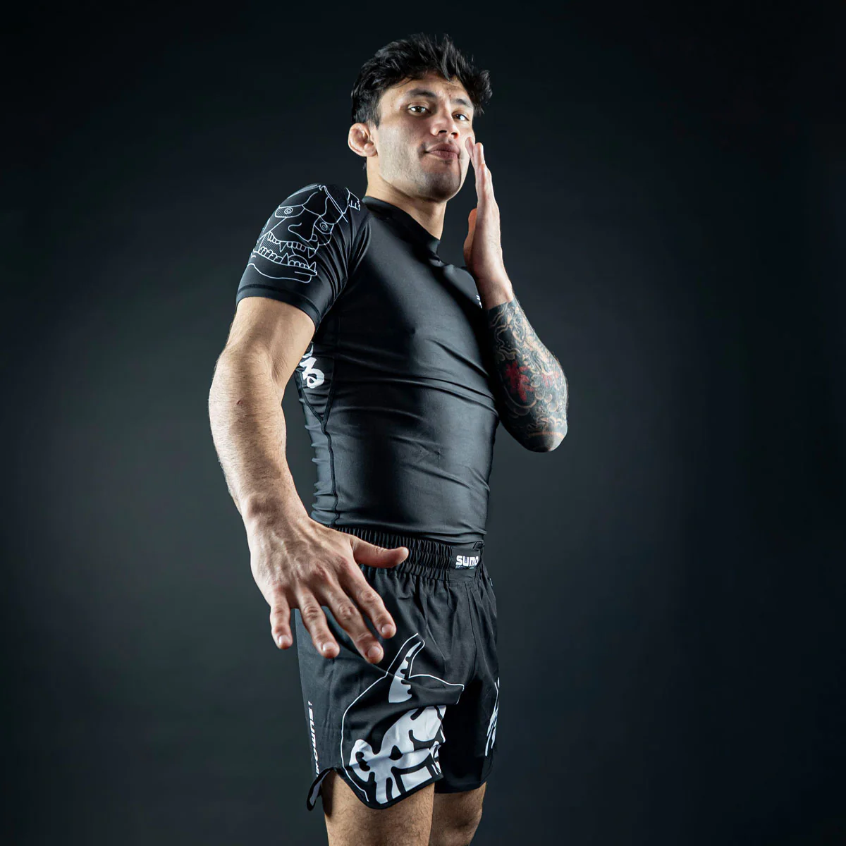 Rashguard Half Sumo Sugoi Ranked Negro  - Image 6