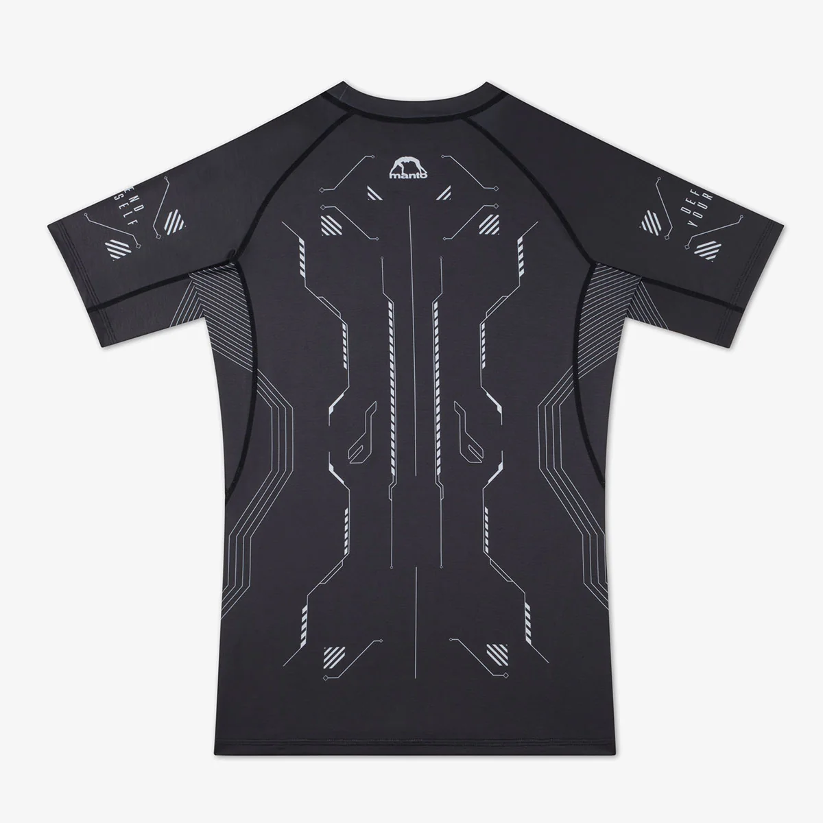 Rashguard Manto Shield mangas cortas Negro  - Image 2