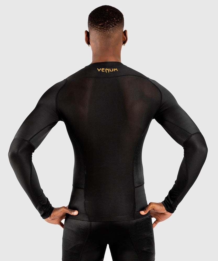 Rashguard Venum G-Fit Negro-oro mangas largas  - Image 6