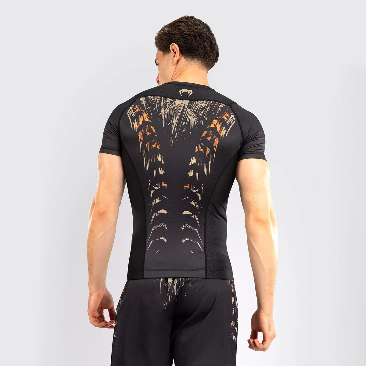 Rashguard Venum Tiger mangas cortas Negro  - Image 3
