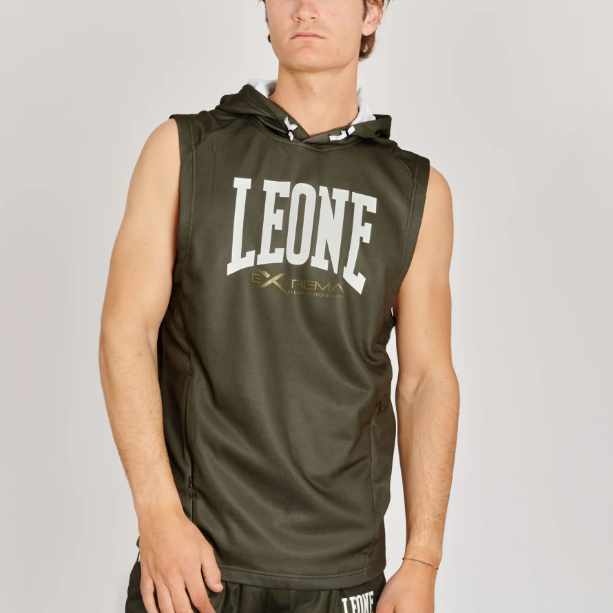 Chaleco Leone Extrema Logo con capucha ABX110 - Image 14