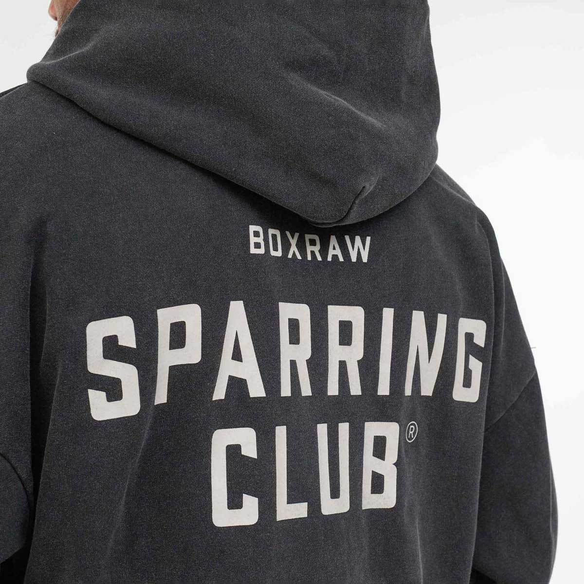 Sudadera Boxraw Sparring Club Oversize con capucha y cremallera - Image 7
