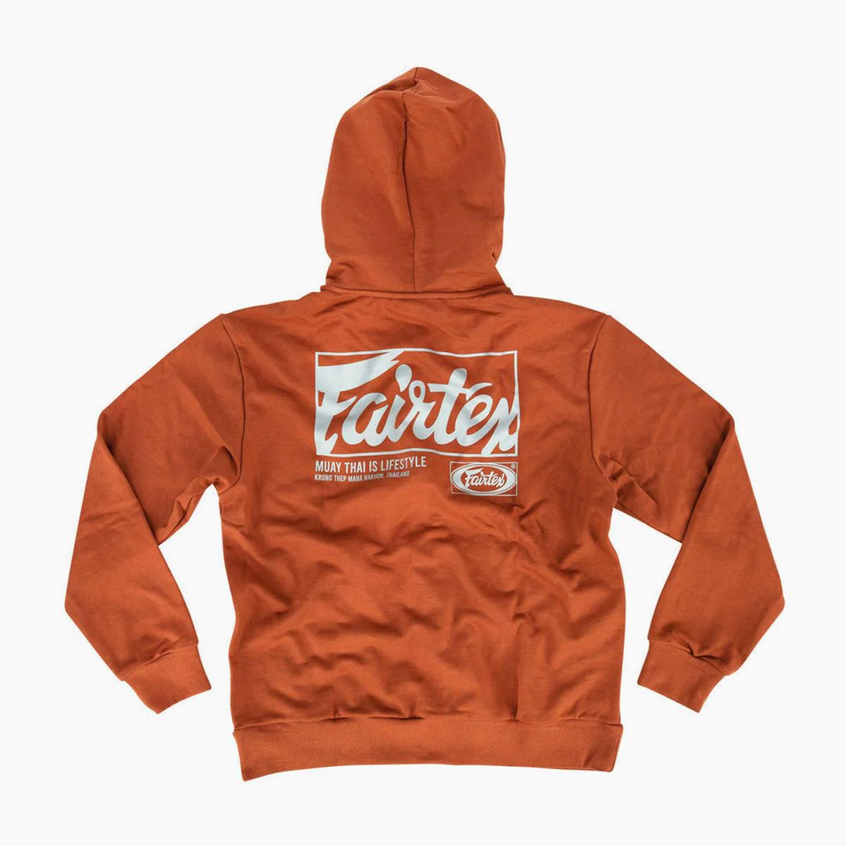 Sudadera Fairtex FHS22 con capucha Naranja  - Image 2