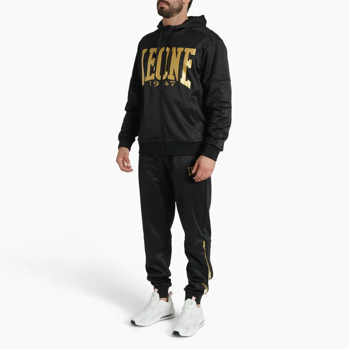 Sudadera Leone DNA con capucha ABX721 Negro  - Image 2