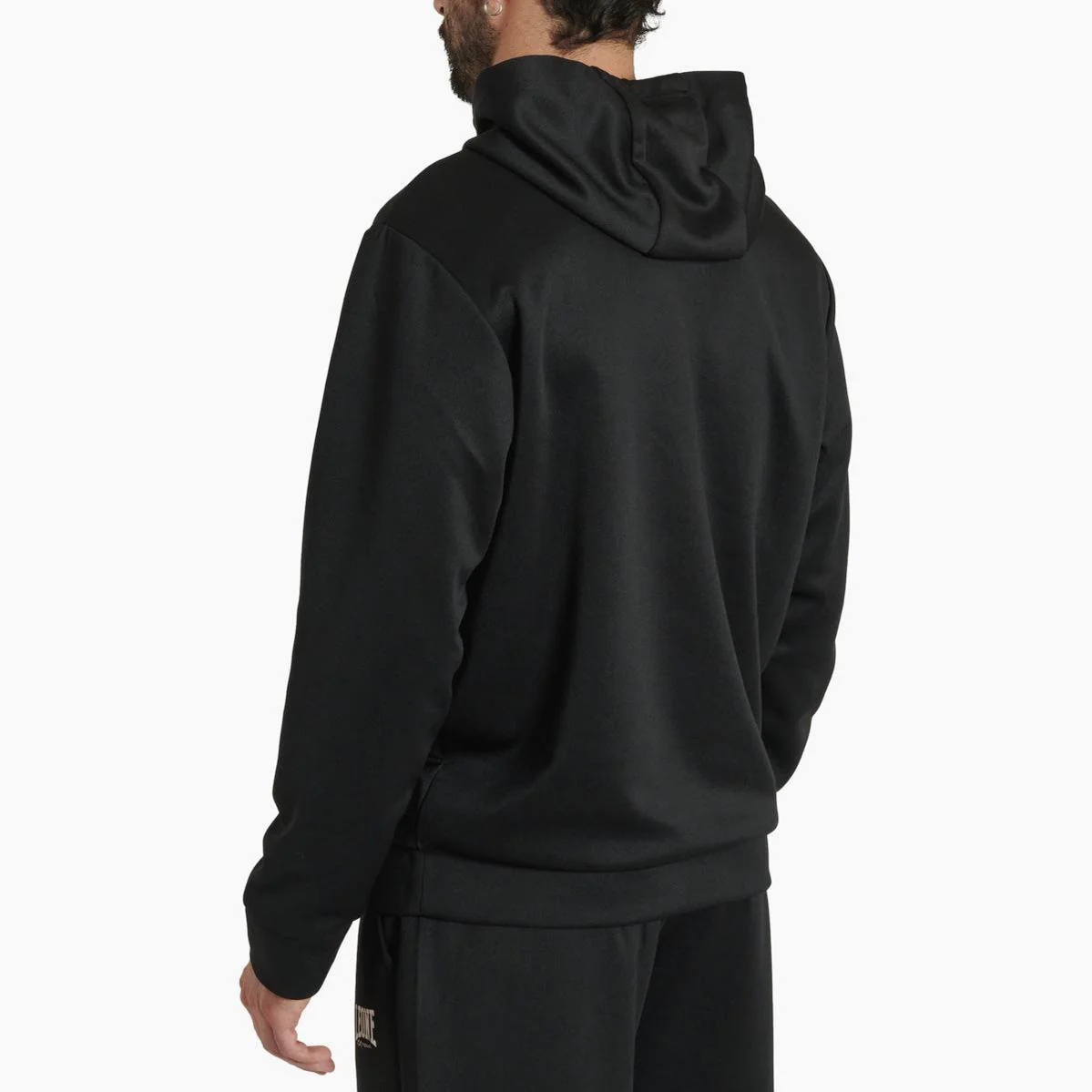 Sudadera Leone Logo con capucha ABX119 Negro - Image 2