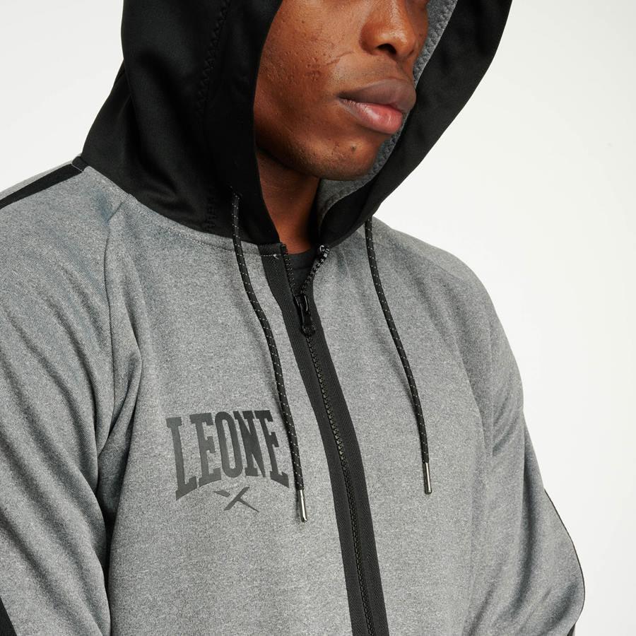 Sudadera Leone Melange ABX611 con capucha - Image 8